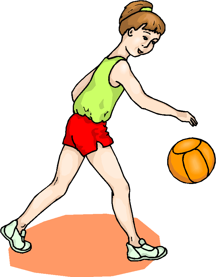 Girl Play Volleyball Free Clipart   Free Microsoft Clipart