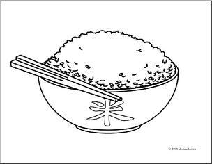 Of 1 Coloring Page Rice Coloring Page Asia Coloring Food Member Site