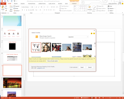How To Insert Online Video And Images Into Powerpoint 2013