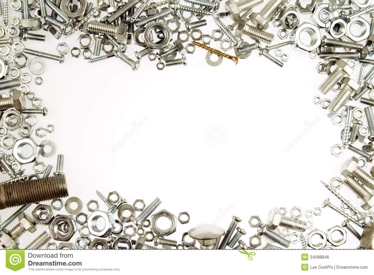Nuts And Bolts Royalty Free Stock Image   Image  34588846