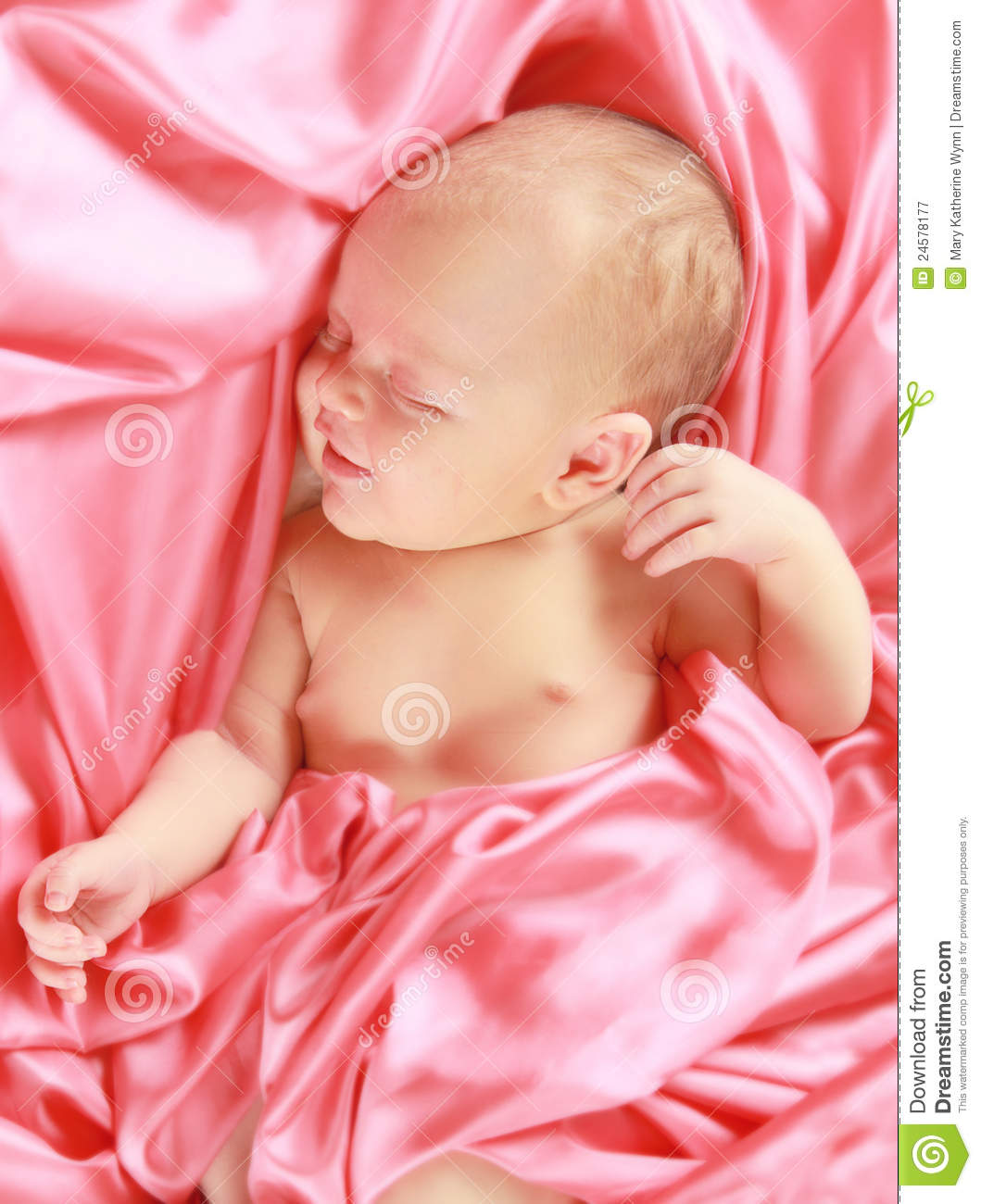 Baby Girl Sleeping Royalty Free Stock Photography   Image  24578177