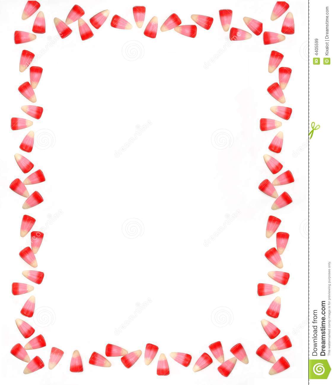 Candy Corn Border Perfect For Valentine S Day  Sweet Candy Frame