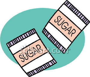 Sugar Packets   Royalty Free Clipart Picture