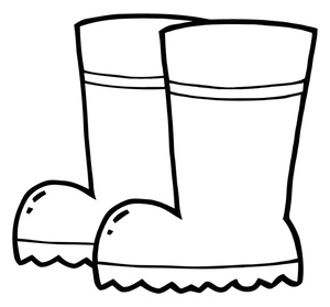 Cowboy Boots Clipart Black And White   Clipart Panda   Free Clipart