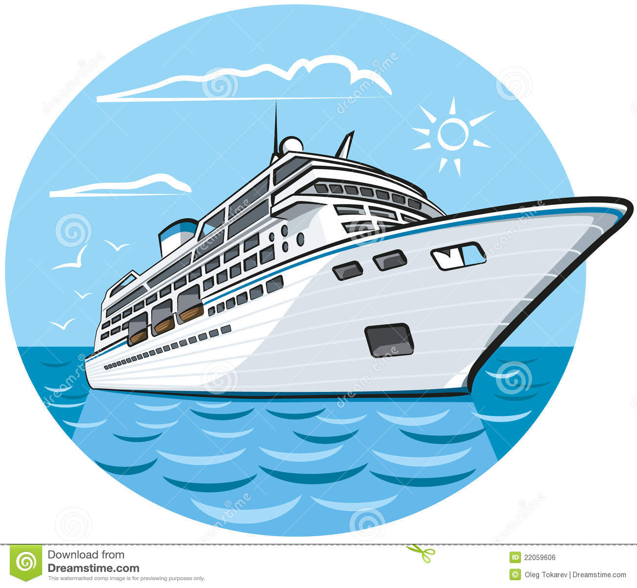 Luxury Cruise Ship Royalty Free Stock Image   Image  22059606