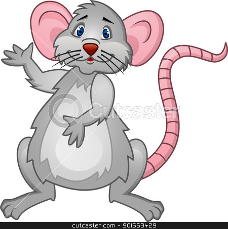 Rat Cartoon Stock Vector Clipart Vector Illustration Of Rat Cartoon