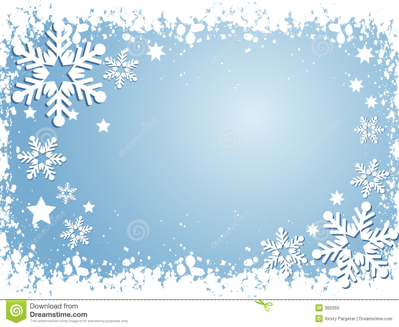 Themed Background With Snowflakes And Stars Mr No Pr No 5 12223 67