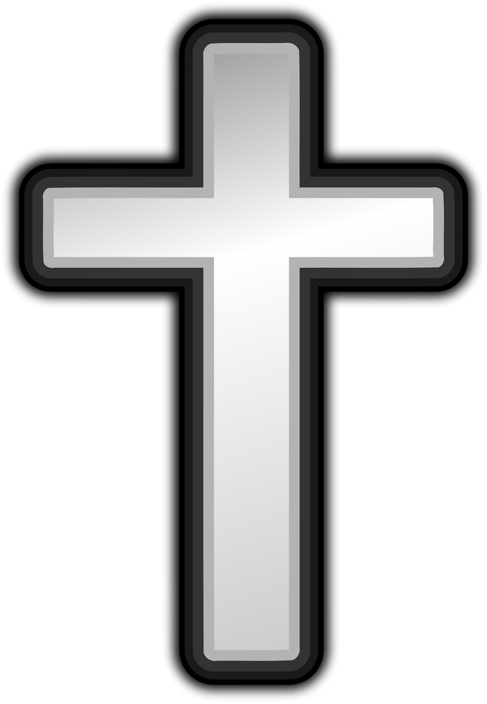 Cross   Free Stock Photo   Illustration Of A White Cross     16542