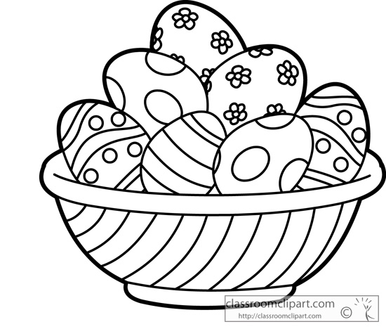 Related Pictures Black And White Easter Clip Art
