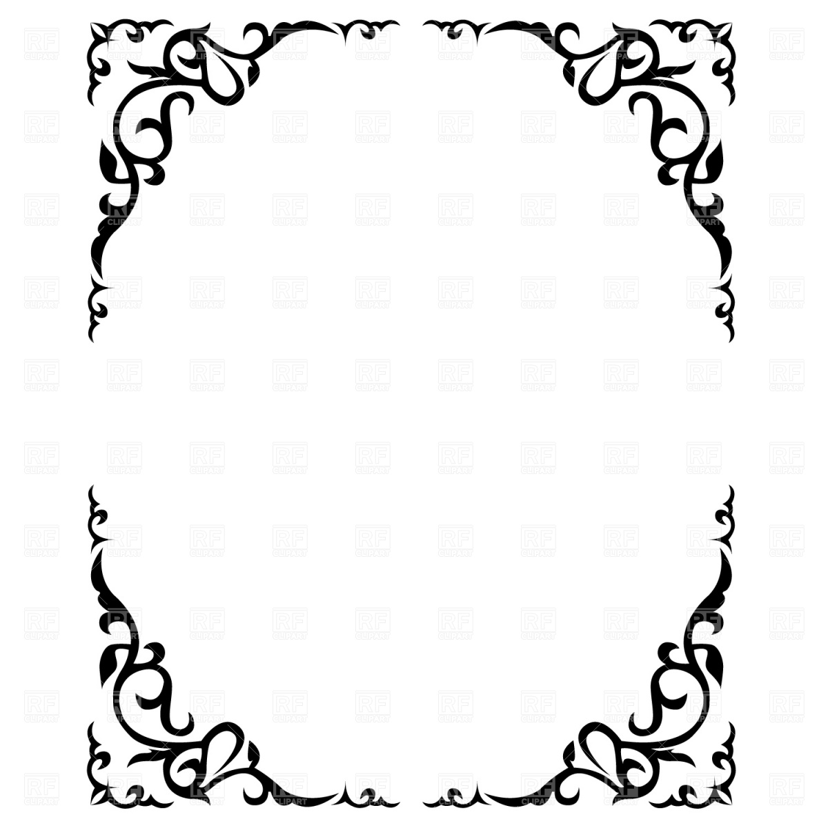1312 Borders And Frames Download Royalty Free Vector Clipart  Eps