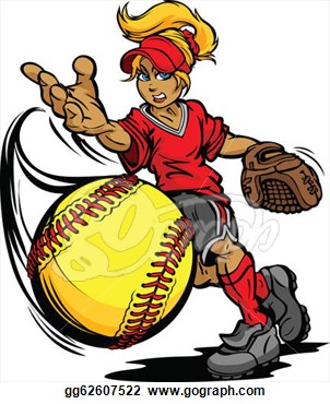 Free Fastpitch Softball Clipart Clipart Best