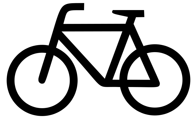 Plain Bicycle Icon Large    Recreation Cycling Bicycles Plain Bicycle