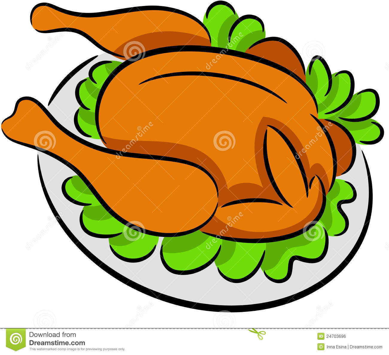 Chicken Dinner Clipart   Clipart Panda   Free Clipart Images