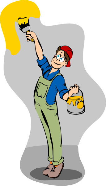 Painting Wall   Http   Www Wpclipart Com Household Chores Painting