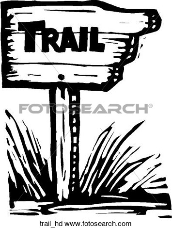 Clipart Of Trail Head Trail Hd   Search Clip Art Illustration Murals
