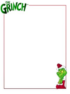 Grinch Face Clip Art The Grinch   Project Life