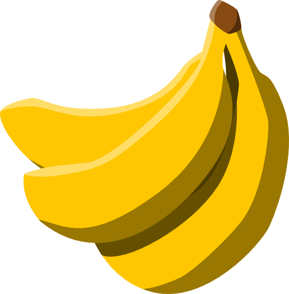 Sm Bananas Clip Art At Clker Com   Vector Clip Art Online Royalty