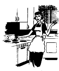 Kitchen On The Fifties Fifties Clipart Clip Art 50 S