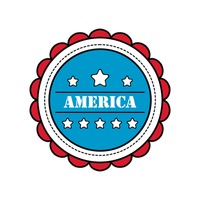 United States Of America Logo Design Vector Clipart   1538917   Stock