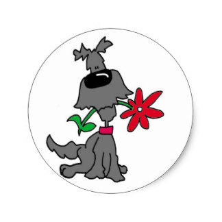 Dog Clipart Stickers And Sticker Transfer Designs   Zazzle Uk