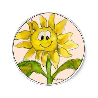 Sunflower Clipart Sticker 2