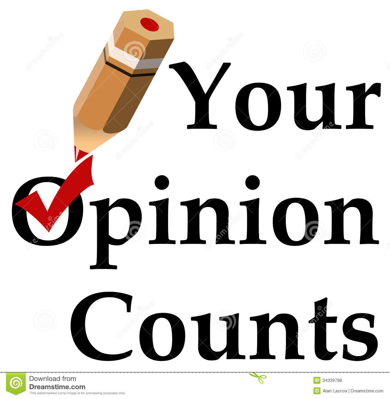 Your Opinion Counts In Politics In Marketing Research 