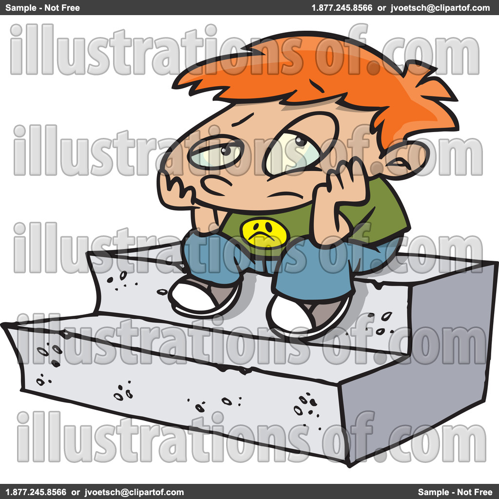 Boredom Clipart Royalty Free Rf Lonely Clipart Illustration By Ron