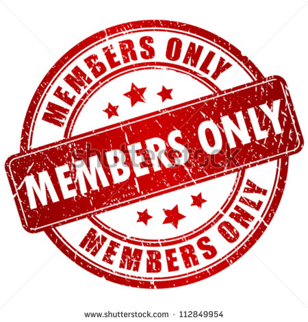 Members Only Stock Photos Illustrations And Vector Art