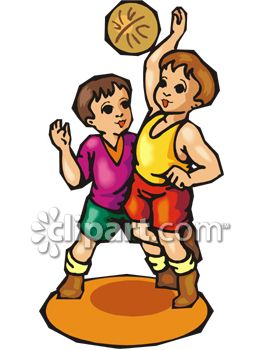 Two Boys Playing Basketball   Clipart Panda   Free Clipart Images