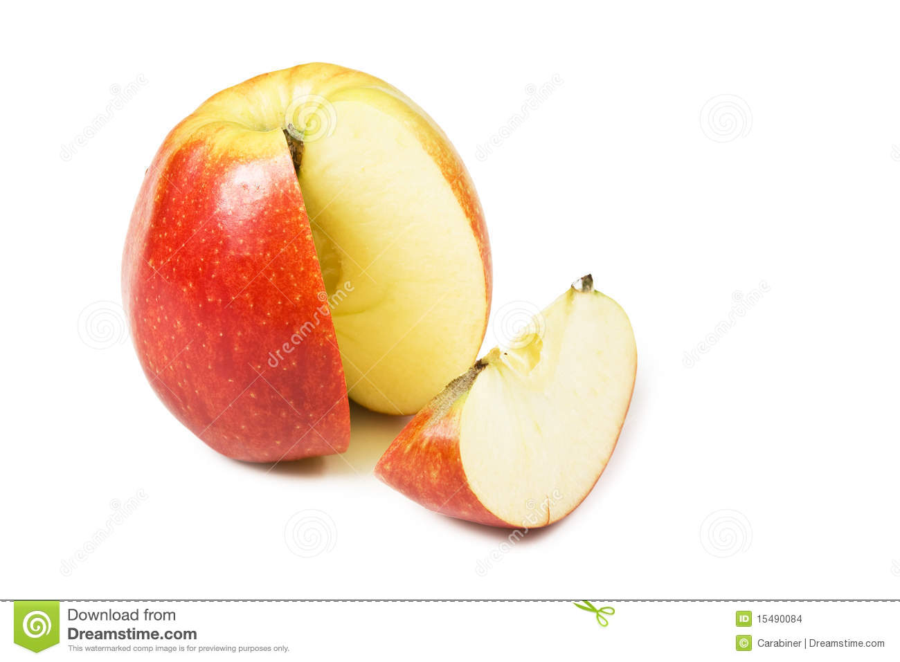 Apple Slices Stock Images   Image  15490084