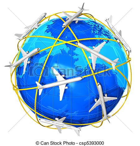 Of International Air Travel Concept Csp5393000   Search Clipart