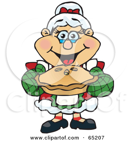 Royalty Free  Rf  Clipart Illustration Of Mrs Claus By Cory Thoman
