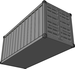 Shipping Container Cartoon Http   Www Clker Com Clipart Shipping    