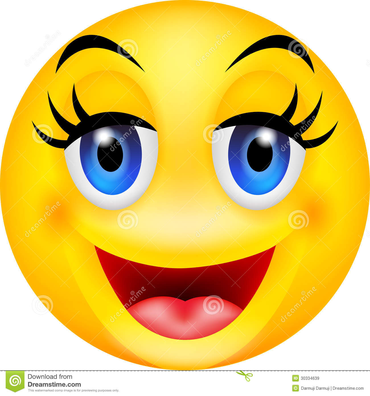 Funny Smile Emoticon Royalty Free Stock Images   Image  30334639
