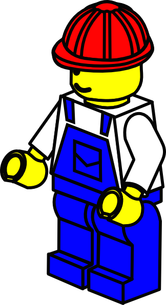 Little Lego Man Clip Art At Clker Com   Vector Clip Art Online