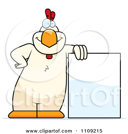 Royalty Free  Rf  Clipart Illustration Of A Stressed Orange Chicken