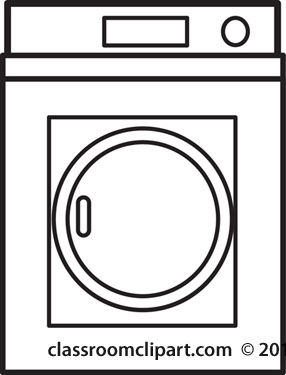 Home   Clothes Dryer Outline   Classroom Clipart