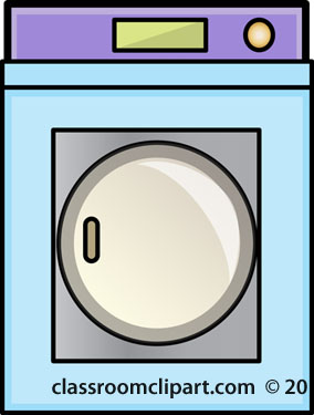 Household   Clothes Dryer   Classroom Clipart