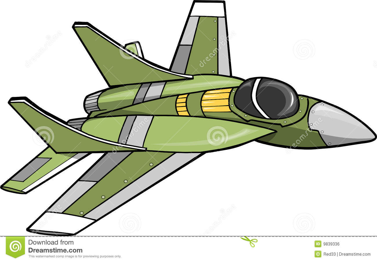 Jet Fighter Vector Illustration Royalty Free Stock Image   Image