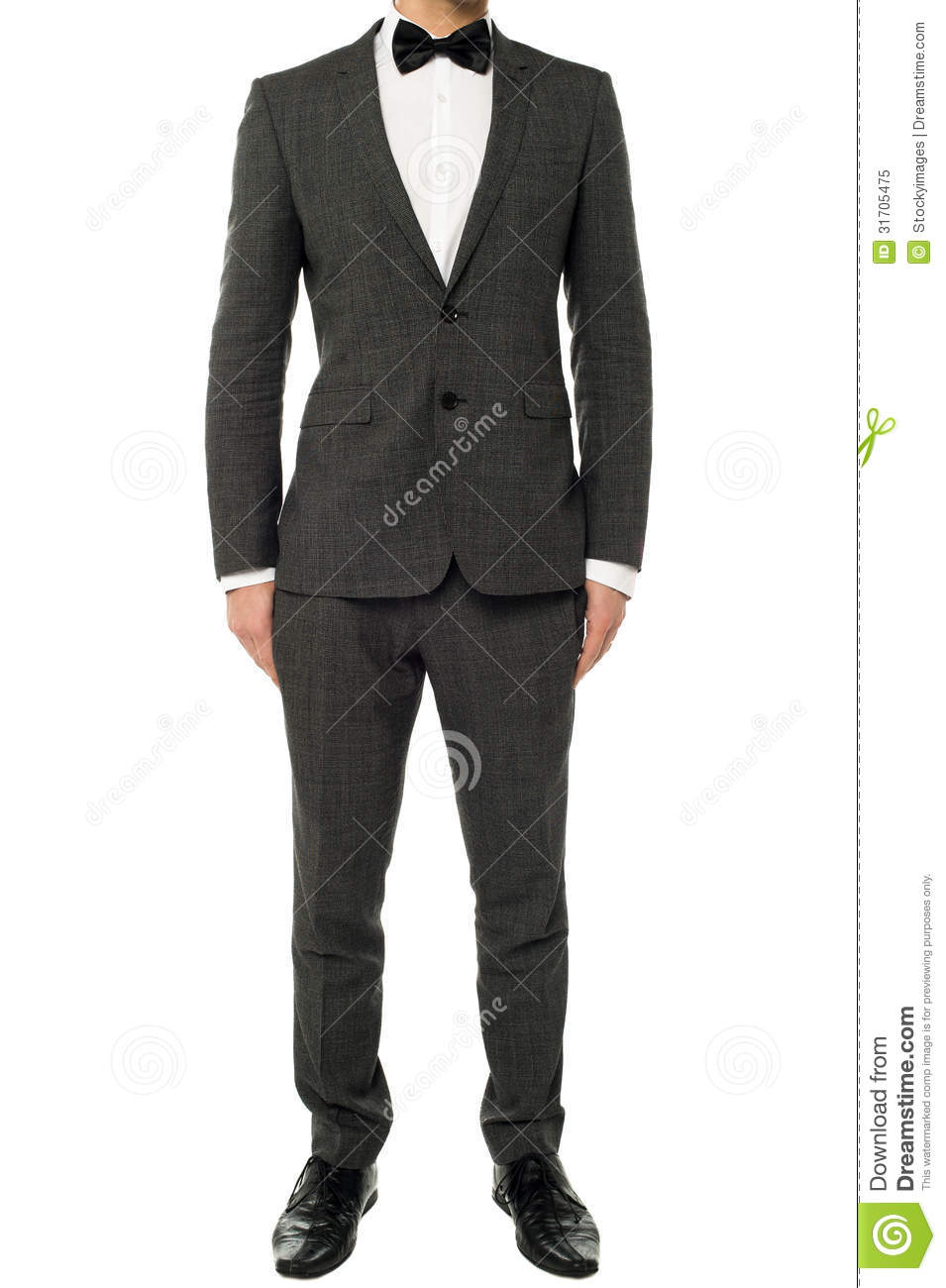 Cropped Image Of A Man In Tuxedo Royalty Free Stock Photo   Image
