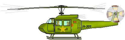 Helicopter Clip Art   Huey Military Helicopter In Flight