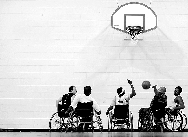 Knights Celebrate 5th Anniversary Of Wheelchair Basketball Tournament