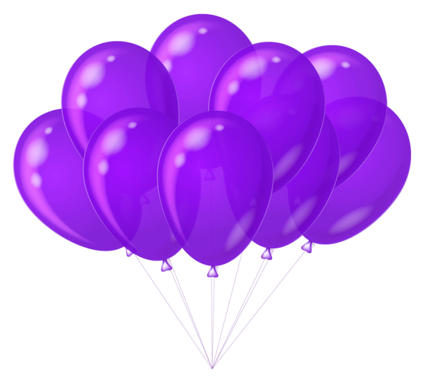 Purple Birthday Cake Clip Art  1