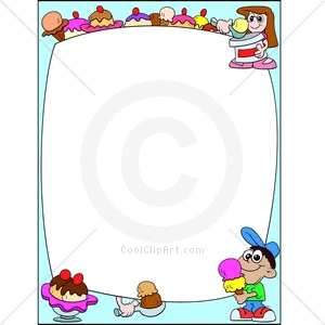 Coolclipart Com   Clip Art For  Borders Ice Cream   Image Id 139065