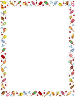 Free Food Borders  Clip Art Page Borders And Vector Graphics