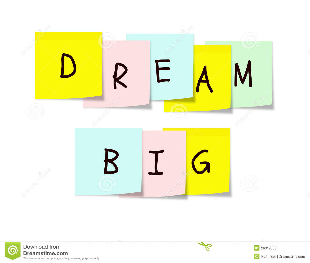 With The Words Dream Big On Them Making A Great Dreamer Type Concept