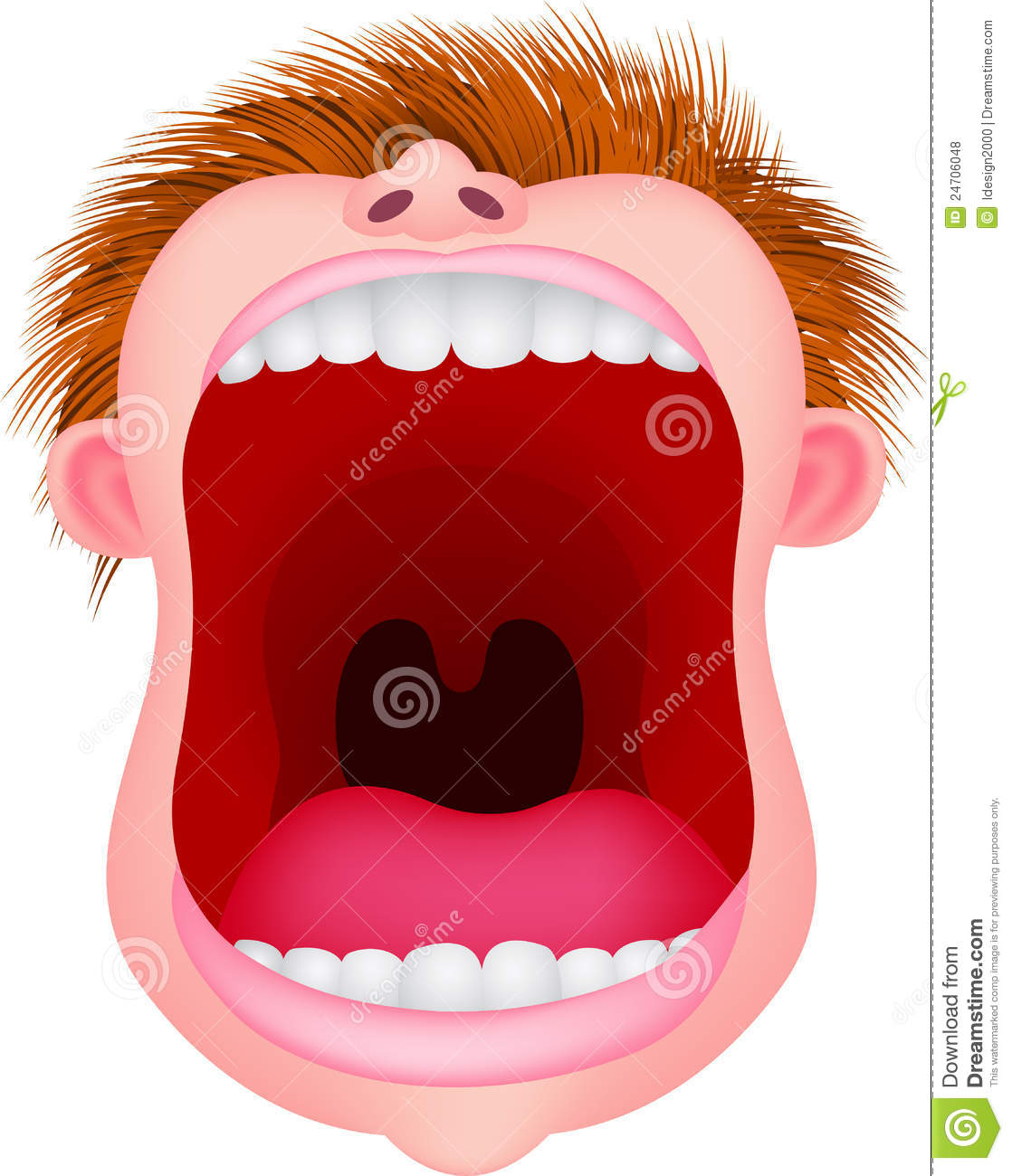 Royalty Free Stock Photos  Open Mouth  Image  24706048