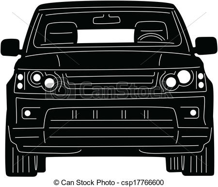 Vector Clipart Of 4x4 Truck   Illustration Of Great 4x4 Truck