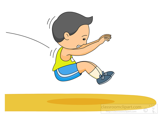 And Field Clipart   Long Jump Track Field 131   Classroom Clipart