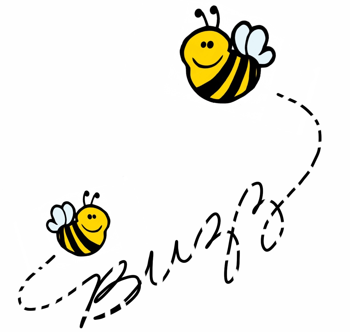 Buzzing Bee Clip Art Clipart   Free Clip Art Images